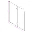 Alor kádparaván 120x140 cm