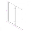 Alor kádparaván 122x140 cm