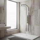 Aquajet hidromasszázs zuhanypanel króm