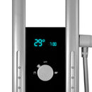 Aquajet hidromasszázs zuhanypanel szürke