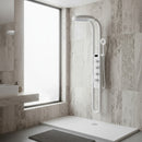 Aquajet hidromasszázs zuhanypanel fehér