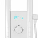 Aquajet hidromasszázs zuhanypanel fehér