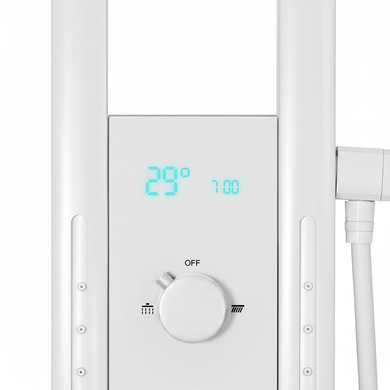 Aquajet hidromasszázs zuhanypanel fehér