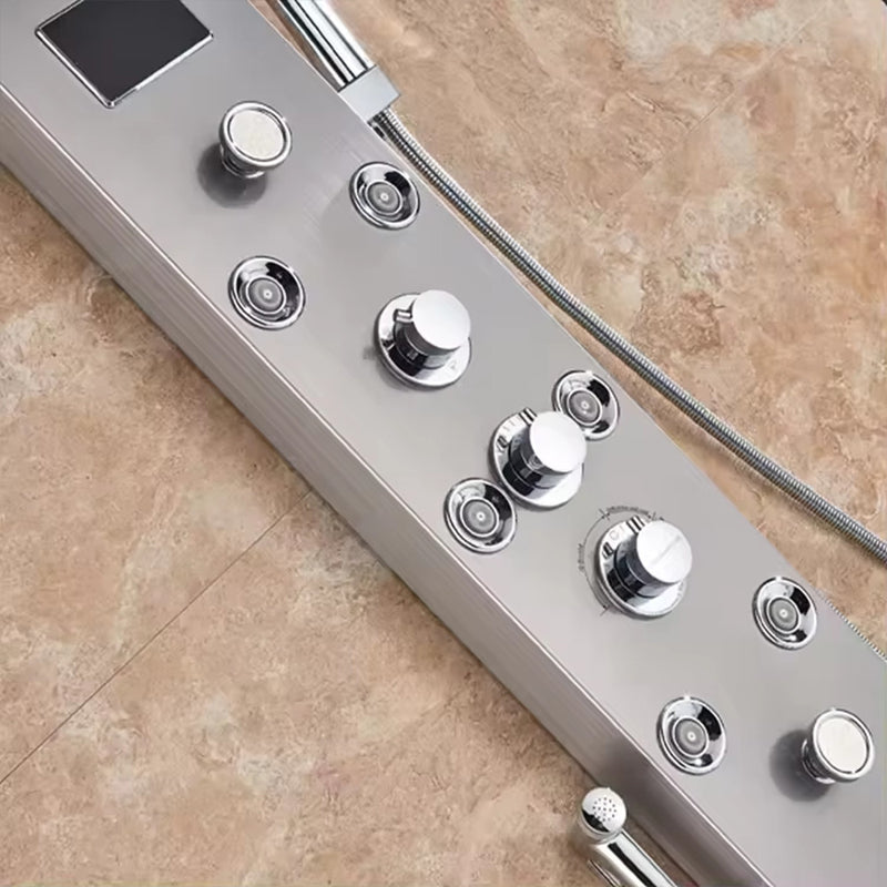 Aquapro hidromasszázs zuhanypanel króm