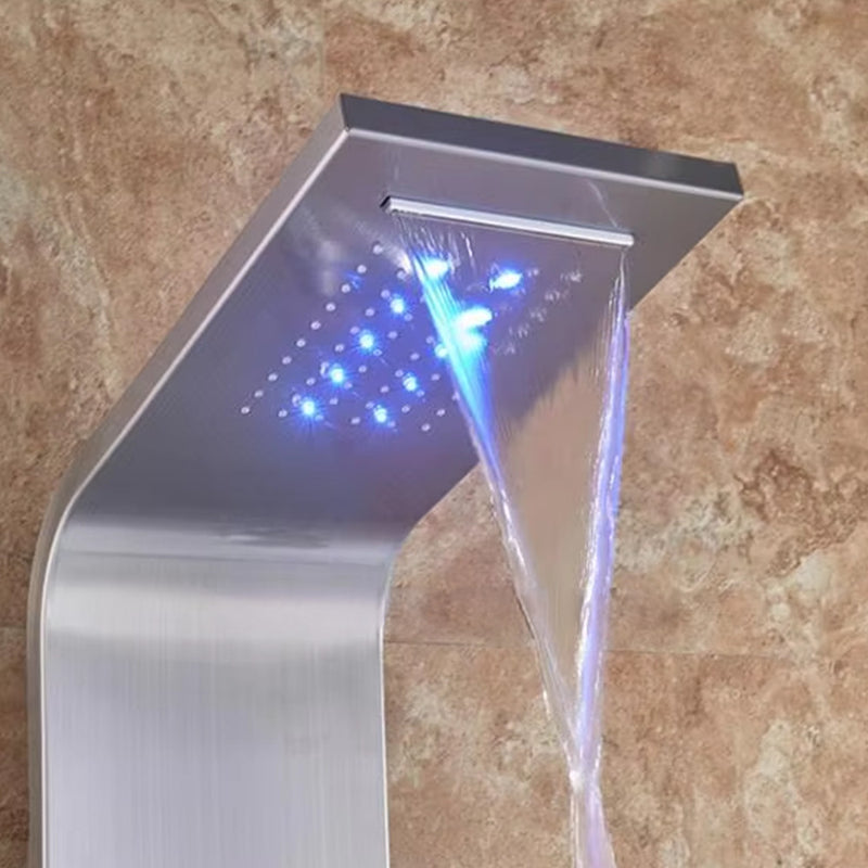 Aquapro hidromasszázs zuhanypanel króm