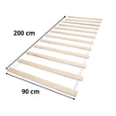 Ágyrács egyenes 90x200 cm