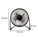 Ruen asztali usb ventilátor 5 W fekete