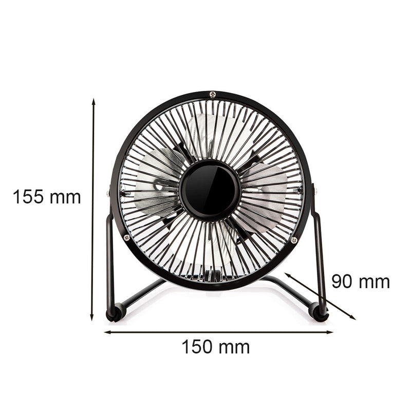 Ruen asztali usb ventilátor 5 W fekete