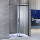 Bold görgős zuhanyajtó 130x195 cm fekete