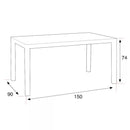 Corri 6+1 kerti bútor garnitúra szett grafit