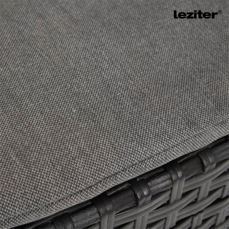 Lima 3 üléses kerti kanapé grafit