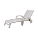 Omaha napozóágy fehér