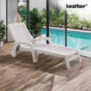 Omaha napozóágy fehér