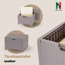 Venus Big 6 személyes kerti bútor garnitúra barna