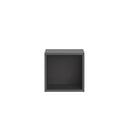 Boxie nyitott fali szekrény 40x40x27 cm antracit