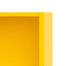 Boxie nyitott fali szekrény 40x40x27 cm sárga