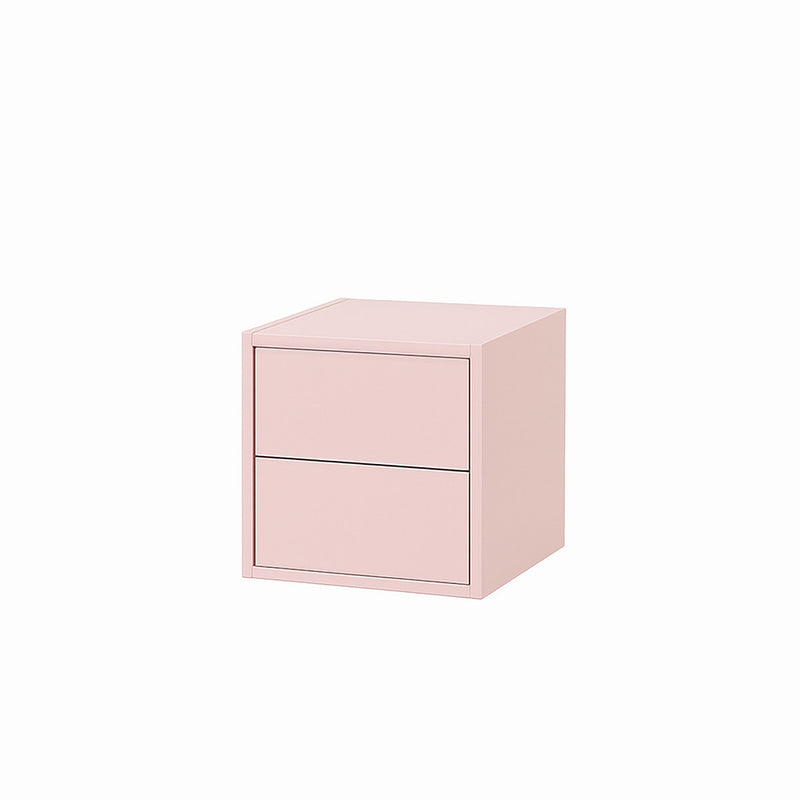 Boxie 2 fiókos fali szekrény 40x40x37 cm pink