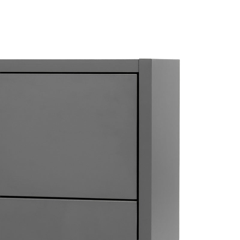 Boxie 2 fiókos fali szekrény 40x80x37 cm antracit
