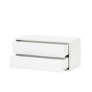 Boxie 2 fiókos fali szekrény 40x80x37 cm fehér