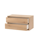 Boxie 2 fiókos fali szekrény 40x80x37 cm sonoma tölgy