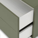 Boxie 2 fiókos fali szekrény 40x80x37 cm zöld