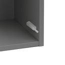 Boxie 1 ajtós fali szekrény 80x40x37 cm antracit