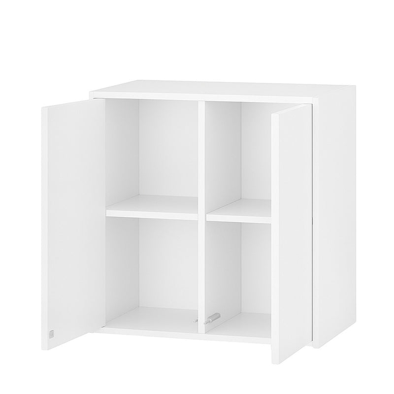 Boxie 2 ajtós fali szekrény 80x80x37 cm fehér