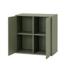 Boxie 2 ajtós fali szekrény 80x80x37 cm zöld