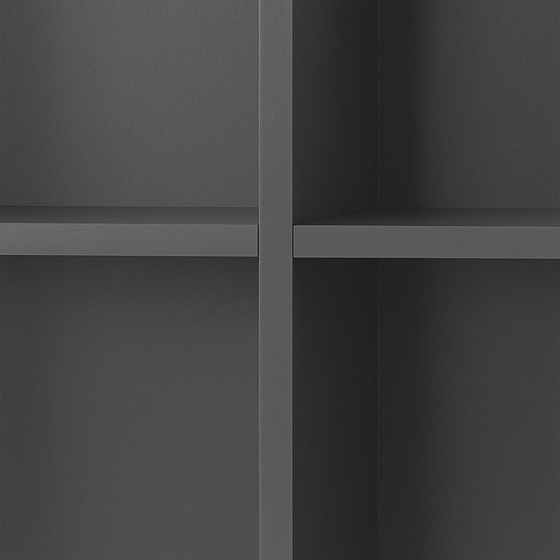 Boxie nyitott fali szekrény 80x80x37 cm antracit