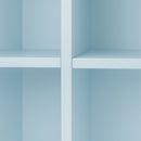 Boxie nyitott fali szekrény 80x80x37 cm kék
