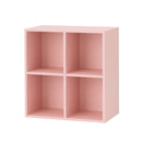 Boxie nyitott fali szekrény 80x80x37 cm pink