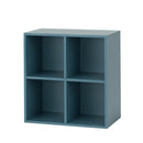 Boxie nyitott fali szekrény 80x80x37 cm petrol kék