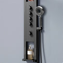 Luxory hidromasszázs zuhanypanel szürke