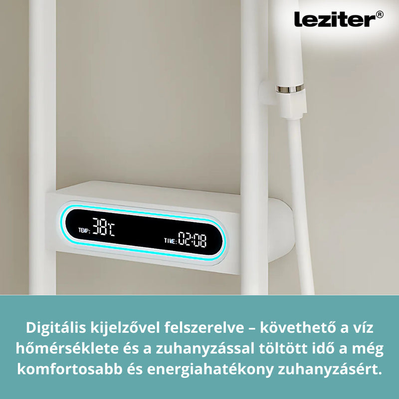 Tropic digitális zuhanyszett termosztátos csapteleppel fehér