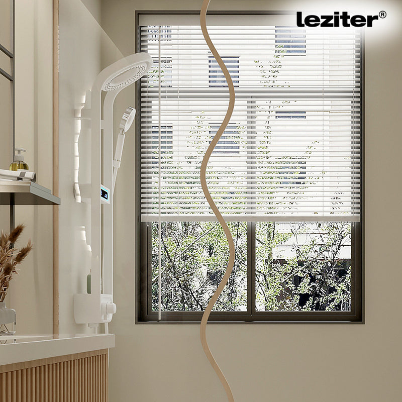 Tropic digitális zuhanyszett termosztátos csapteleppel fehér