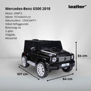 Elektromos autó Mercedes Benz G500 fekete