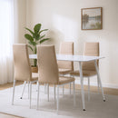 Renton 4+1 étkező garnitúra bézs-szürke