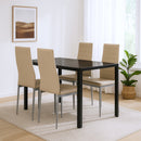 Rowan 4+1 étkező garnitúra bézs-szürke