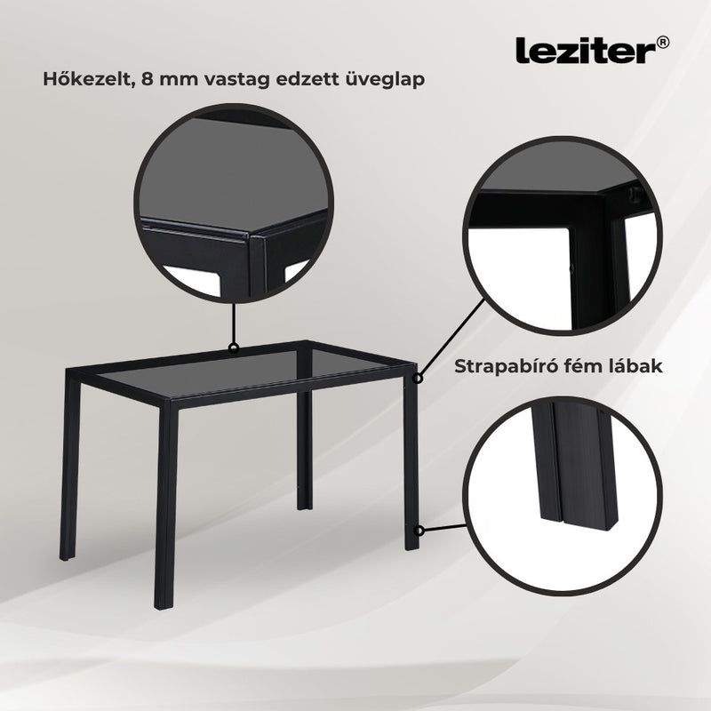 Rowan 4+1 étkező garnitúra bézs-szürke