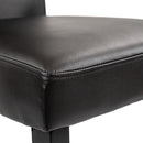 Karen 4+1 étkező garnitúra fekete-fekete