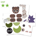 Lena ragassz fel erdei állatok