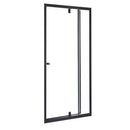 Flexi állítható zuhanyajtó 76-91x185 cm fekete