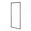 Zuhanyfal 80x185 cm-es méretben fekete