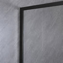 Zuhanyfal 90x185 cm-es méretben fekete