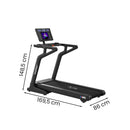 Futópad Led kijelzővel Aeorun Max 150 kg, 4,5 LE, 18,8 Km/h, 12 program, dőlésszög 0-15 százalék