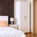 Family ruhásszekrény 74x182 cm fehér