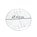 Grillrács kerek 41,5x41,5 cm