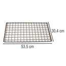 Grillrács szögletes 53,5x30,4 cm
