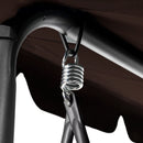 Serenita kerti hintaágy kávébarna