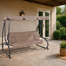 Bellavista Slim kerti hintaágy beige